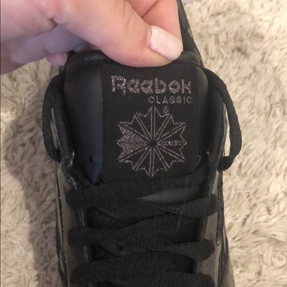 REEBOK CLASSIC GLITTER SHOES 8 - Picture 4 of 9